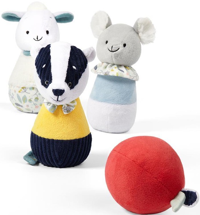 Игровой набор для малыша BabyOno Барсук Эдмонт и друзья (1437) - Фото 1