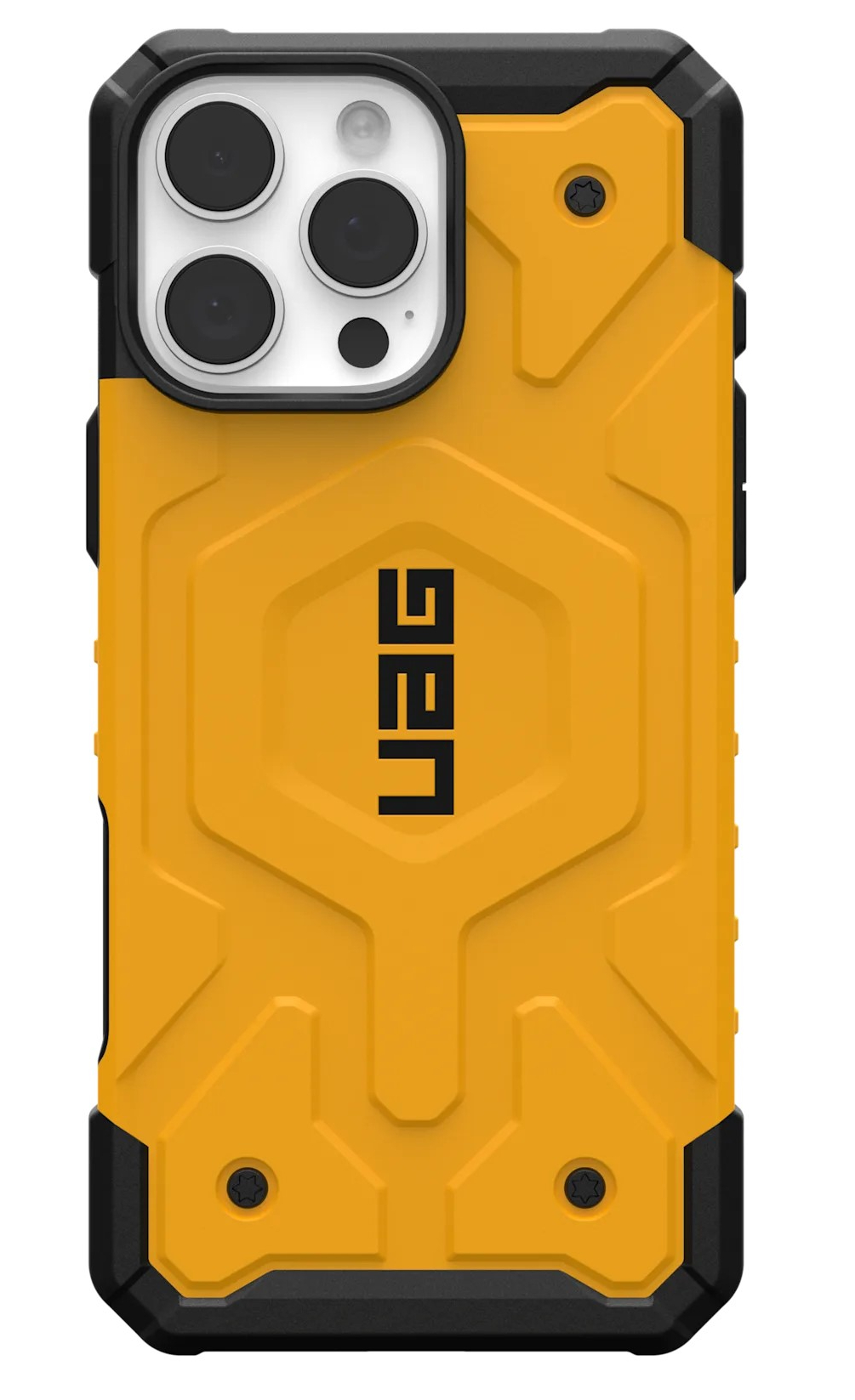 Чехол для смартфона UAG for iPhone 16 Pro Max, Pathfinder Magsafe, Heritage Yellow (114469118282) - Фото 1
