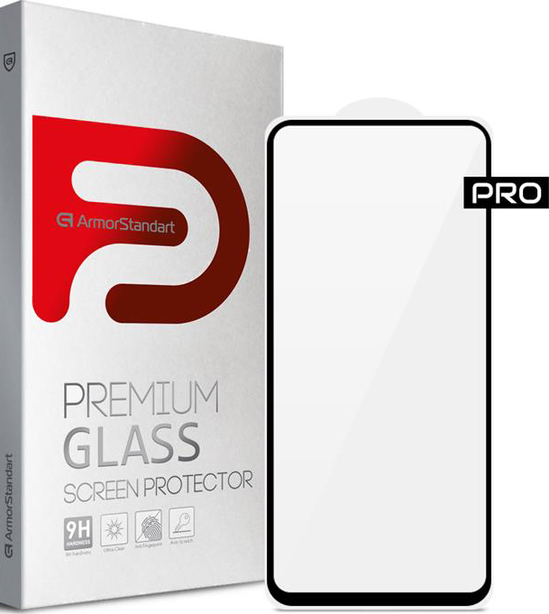 Защитное стекло для смартфона Armorstandart Pro для Xiaomi Redmi Note 11 Black, 0.33mm (ARM60458) - Фото 1