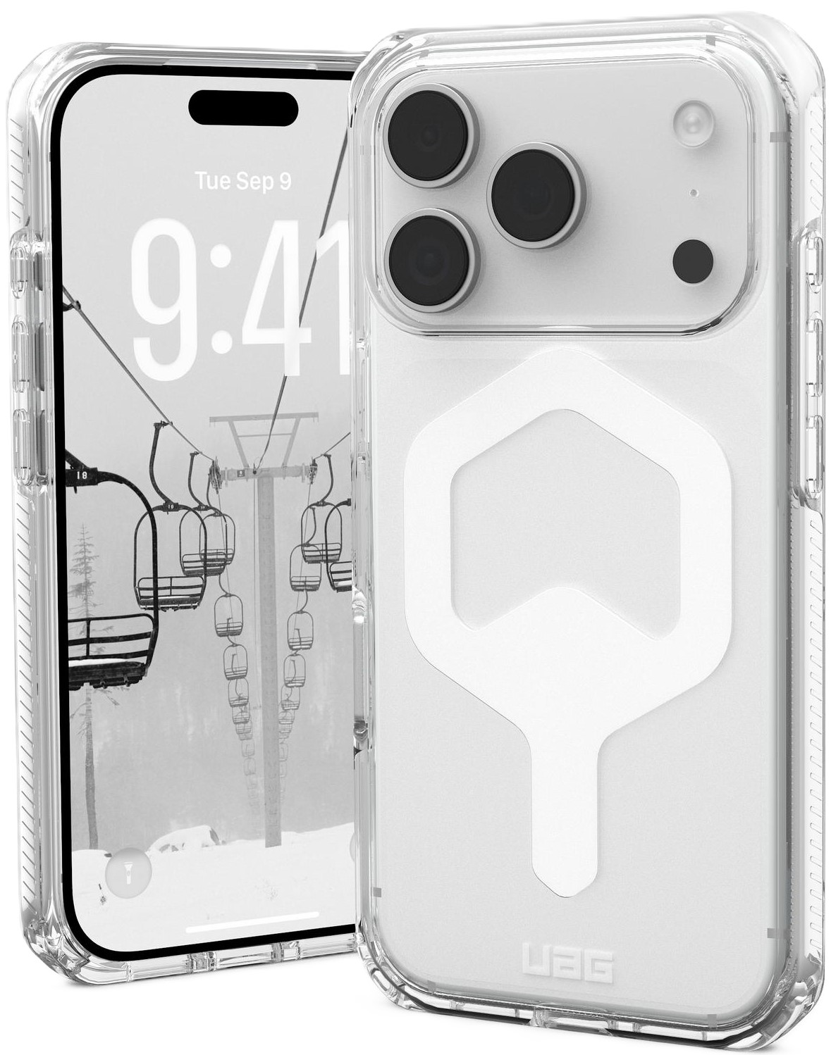 Купити Чохол для смартфону UAG for iPhone 17 Pro Plyo MagSafe Ice/White (114529114341) - Фото 1 Чохол для смартфону UAG for iPhone 17 Pro Plyo MagSafe Ice/White (114529114341) - Фото 1