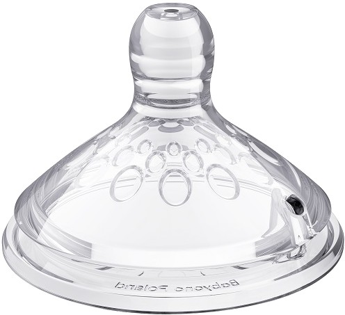 Средний поток соска детская силиконовая BabyOno Natural nursing (1453/02) - Фото 1