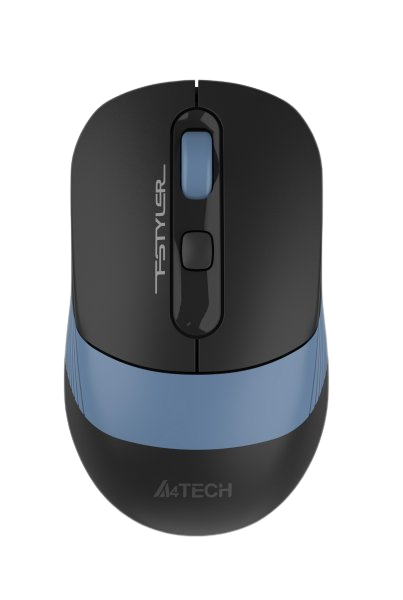 Мышь беспроводная A4tech FB10C Ash Blue USB - Фото 1