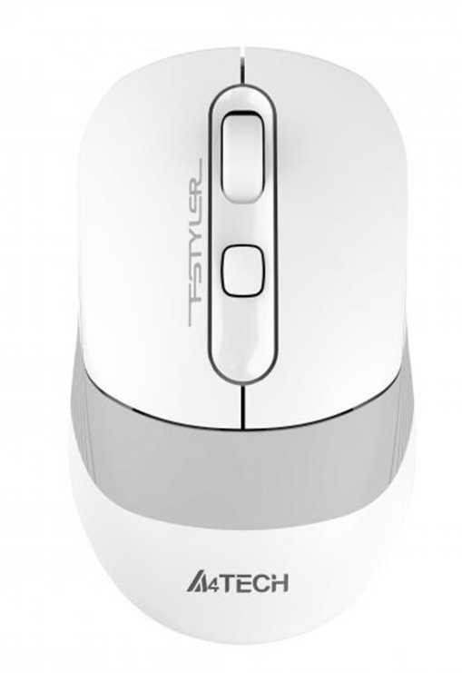 Мышь беспроводная A4tech FB10C Grayish White USB - Фото 1