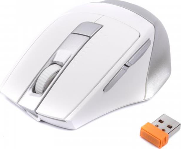 Мышь беспроводная A4tech Fstyler FB35C Icy White USB - Фото 1