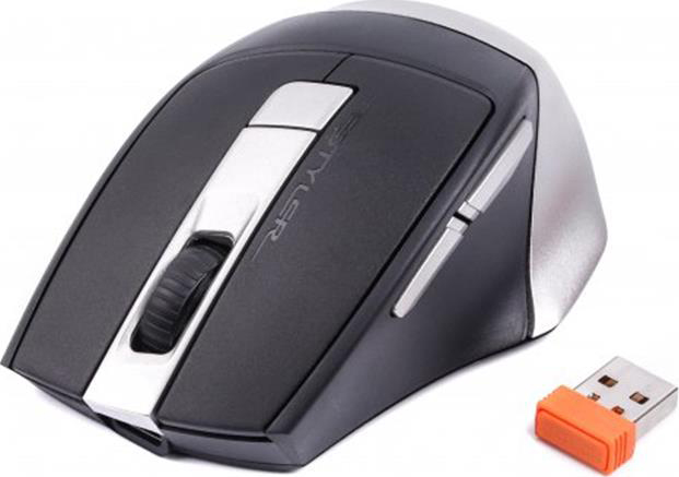 Мышь беспроводная A4tech Fstyler FB35C Smoky Grey USB - Фото 1