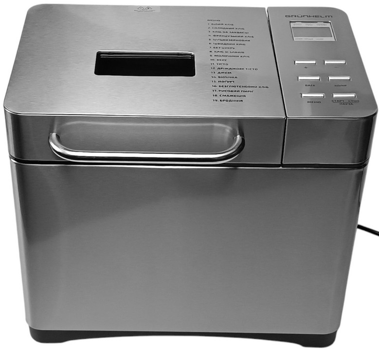 Хлебопечь Grunhelm GBM1000 - Фото 1