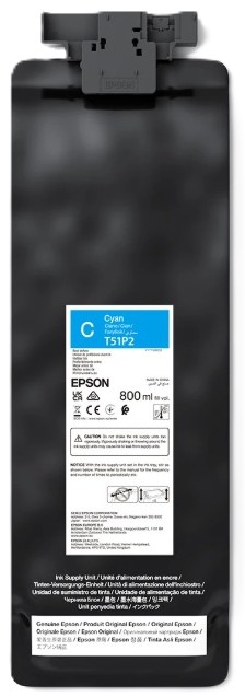 Чорнило Epson S7100 800мл UltraChrome GS3 Cyan T51P200 (C13T51P200) - Фото 1