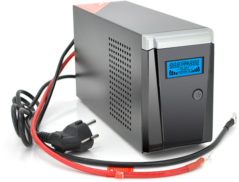 Источник бесперебойного питания Ritar RTSW-500 LCD 300Вт (RTSW-500 D12) - Фото 1