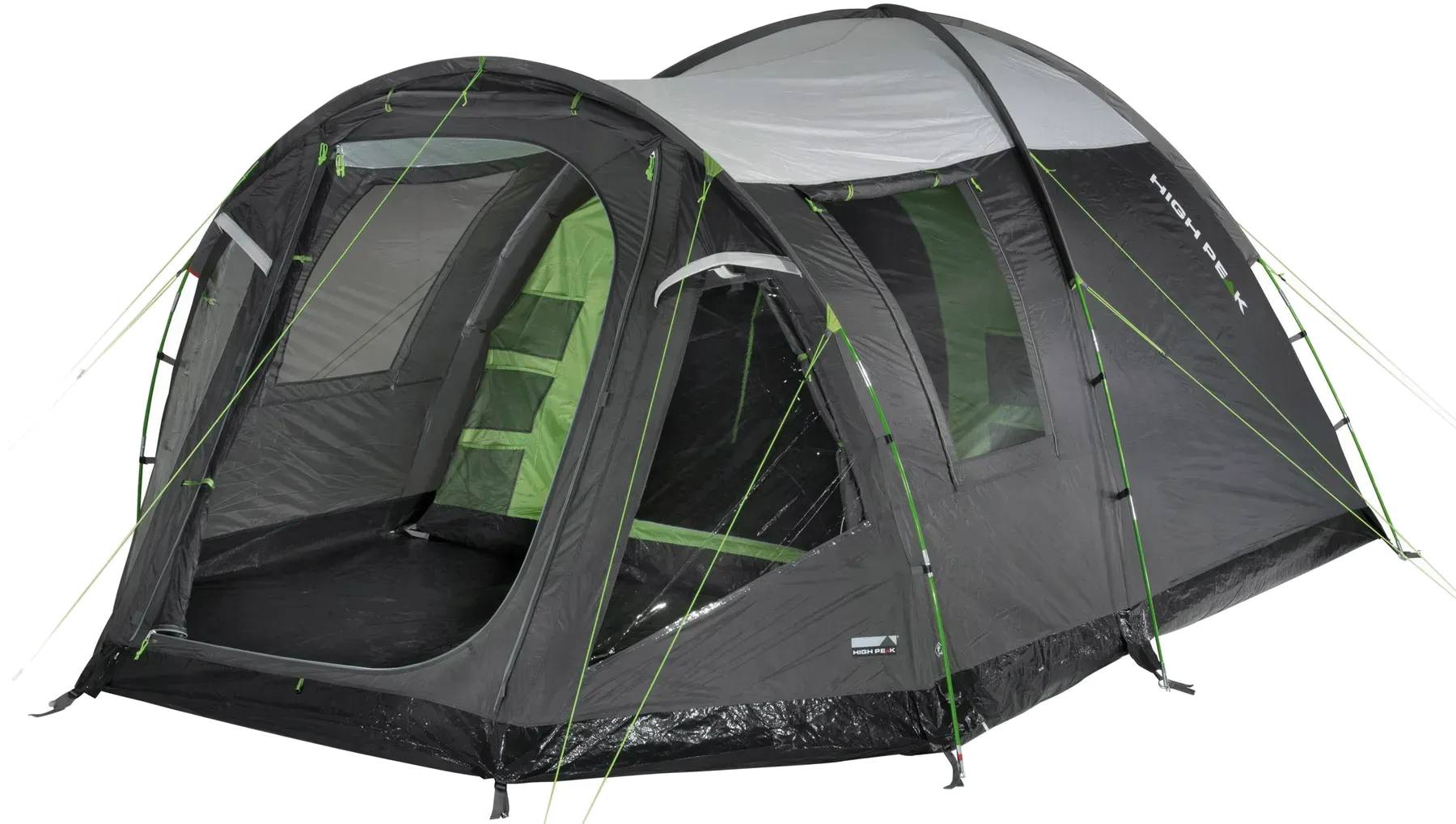 Палатка High Peak Santiago 5.0 Light Grey/Dark Grey/Green (11802) - Фото 1