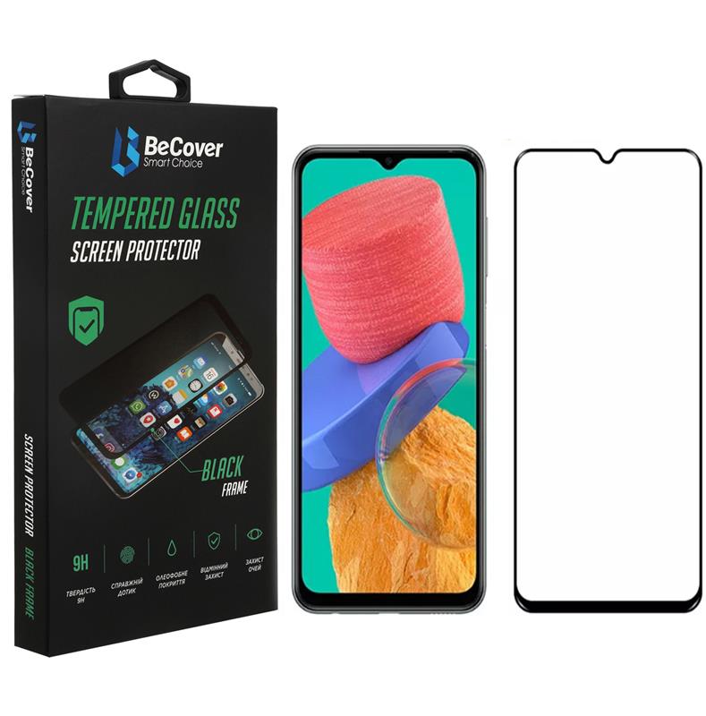 Защитное стекло для смартфона BeCover for Samsung Galaxy M33 SM-M336 Black (707356) - Фото 1