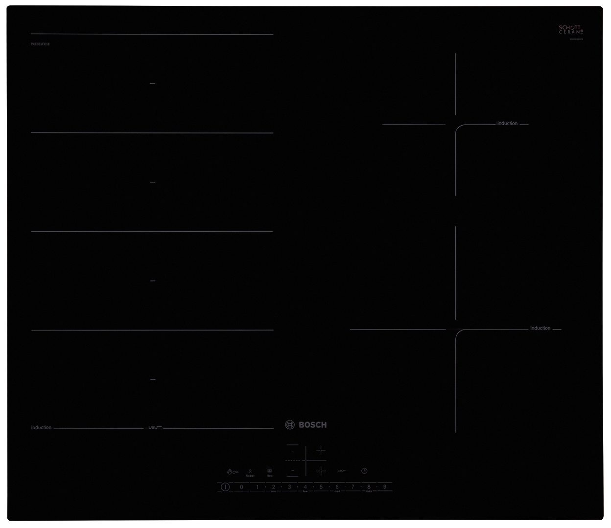 Уценка - Варочная панель электрическая Bosch PXE 651FC1E - Фото 1