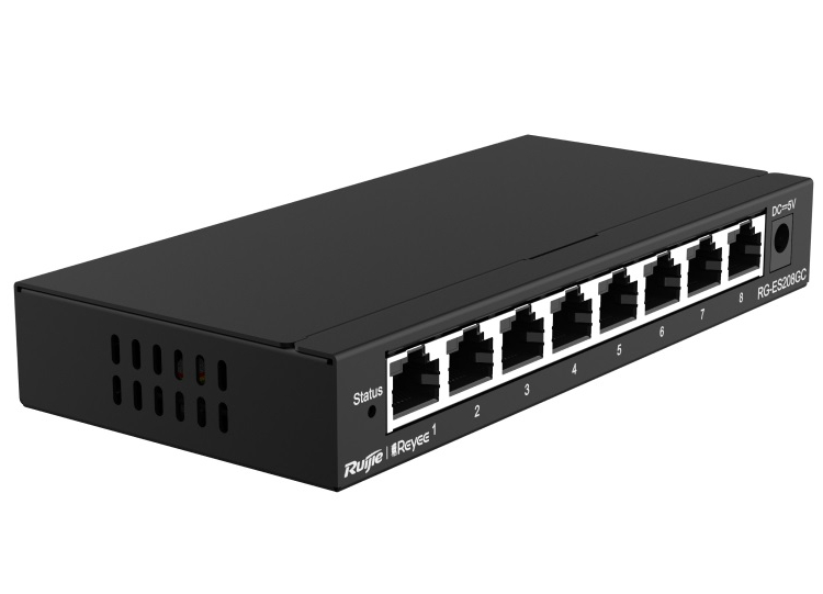 Коммутатор локальной сети (Switch) Ruijie Reyee RG-ES208GC - Фото 1