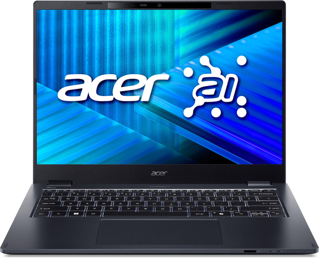 Ноутбук Acer TravelMate TMP414-55 (NX.BH2EU.005) Slate Blue - Фото 1