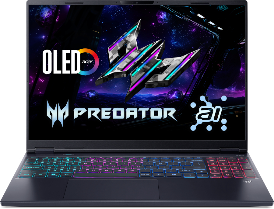 Ноутбук игровой Acer Predator Helios Neo 16S AI PHN16S-71-99AT (NH.QX7EU.004)  Abyssal Black - Фото 1