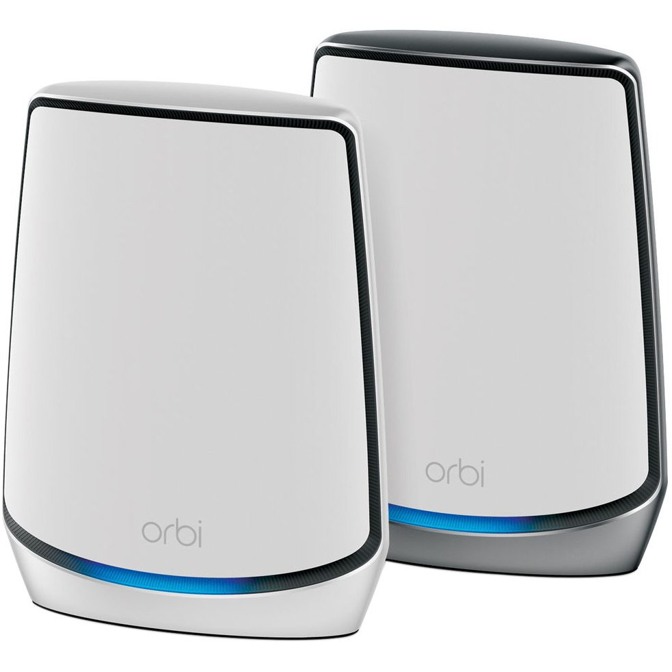 MESH система WiFi6 Netgear Orbi RBK852 AX6000 2 шт. White (RBK852-100EUS) - Фото 1