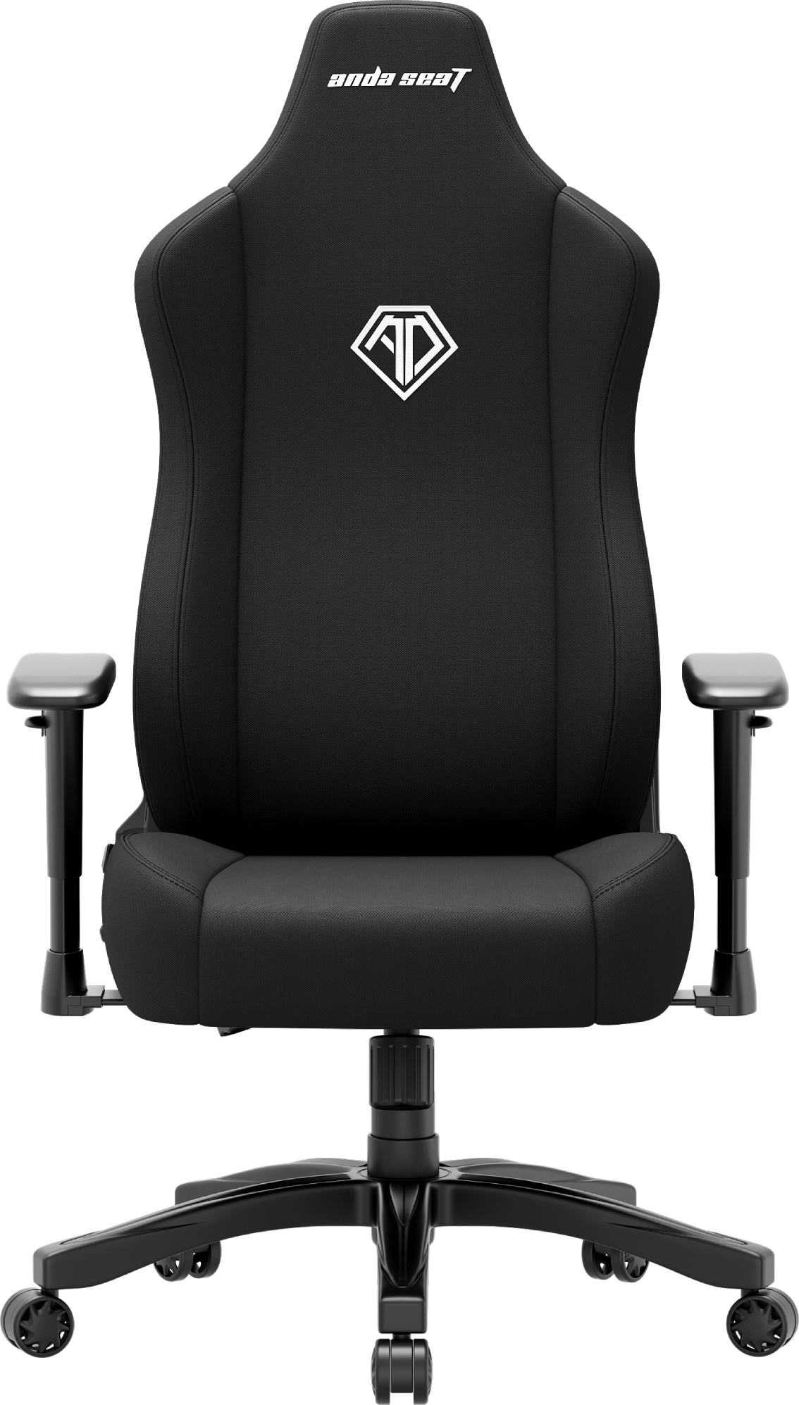 Крісло для геймерів Anda Seat Novis Size L Black Fabric (AD23-L-01-B-F) - Фото 1
