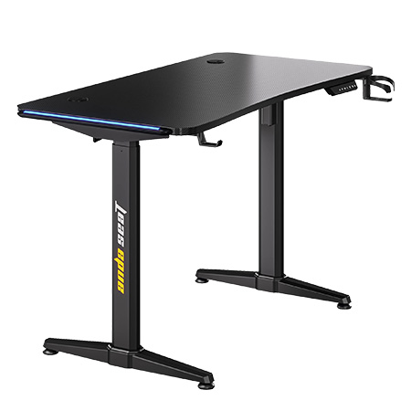 Стіл з електрорегулюванням висоти Anda Seat Terminator RGB Black (AD-D-DD1-1600L-01-B) - Фото 1