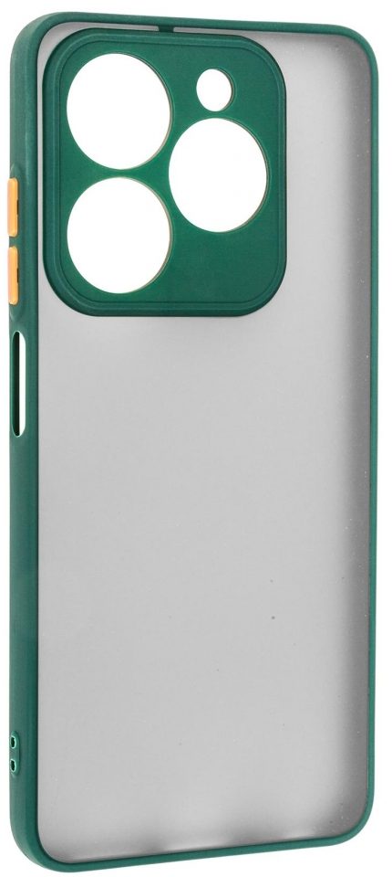 Чехол для смартфона Armorstandart Frosted Matte for Tecno Spark 20C (BG7n) Dark Green (ARM73583) - Фото 1