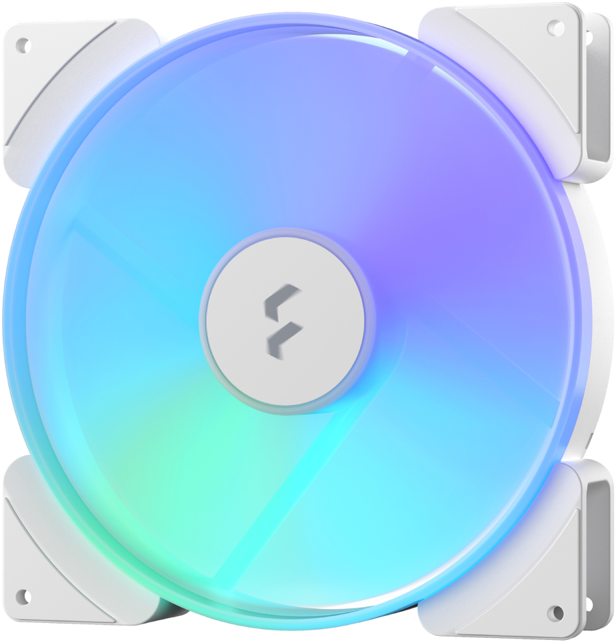 Корпусний вентилятор Fractal design Prisma AL-18 ARGB PWM White (FD-FAN-PRI-AL18-PWM-WT) - Фото 1