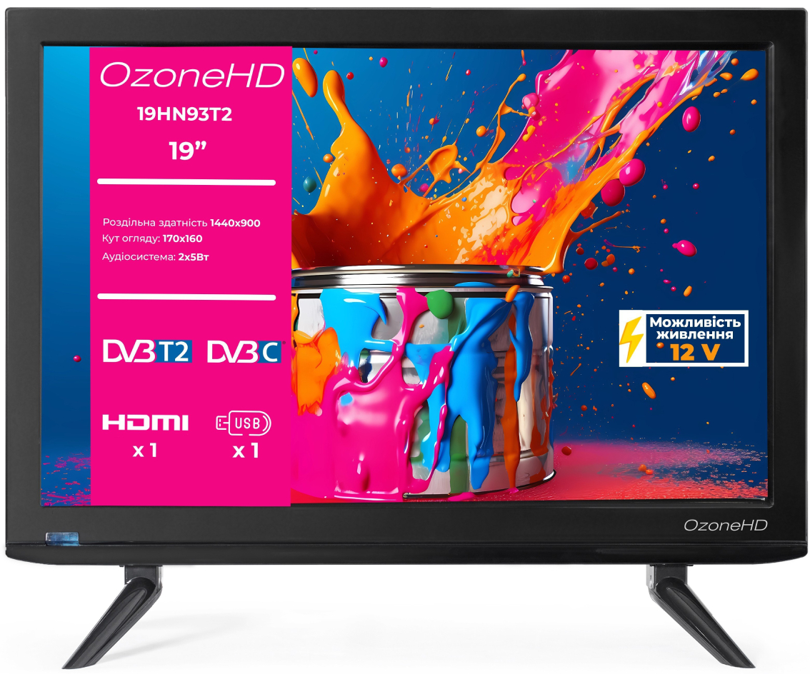 Телевизор Ozone 19HN93T2 - Фото 1