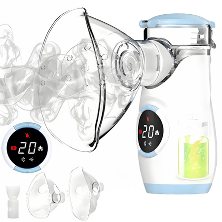 Ингалятор AIMED Mesh Nebulizer Blue (AI-Mesh1bl) - Фото 1