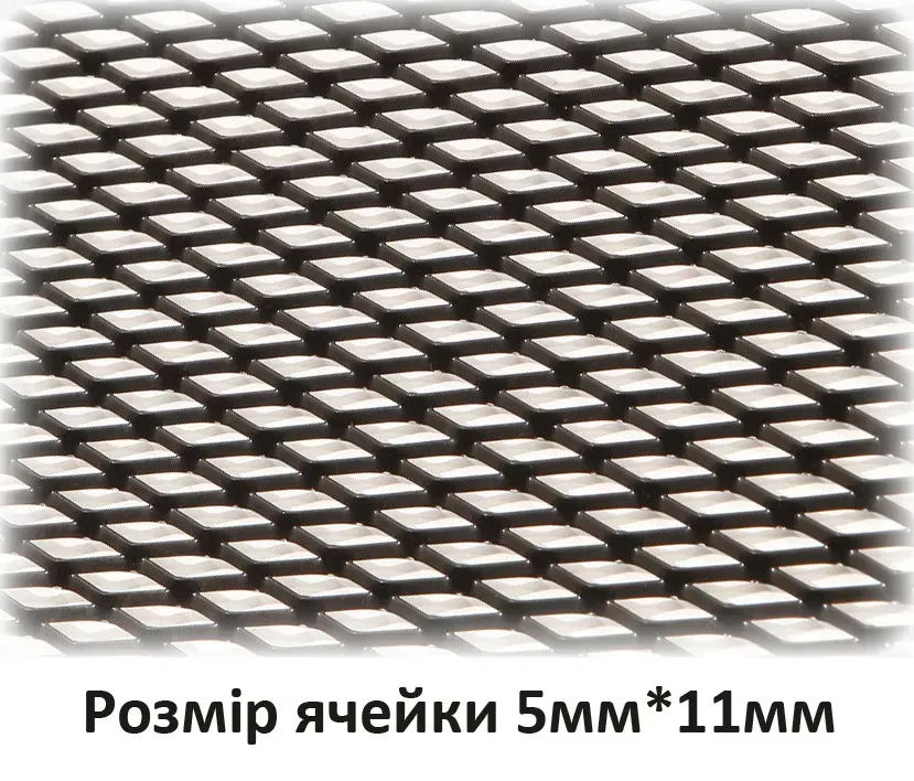 Сітка декоративно-захисна для радіатора Poputchik 100х40 см №3 (151-104-3) - Фото 1