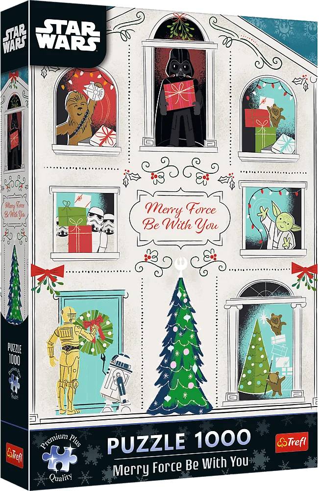 Купить Пазлы (8+) Trefl Premium Plus Lucasfilm Star Wars Пусть Сила Рождества будет с вами 1000 эл. (20875) - Фото 1 Пазлы (8+) Trefl Premium Plus Lucasfilm Star Wars Пусть Сила Рождества будет с вами 1000 эл. (20875) - Фото 1