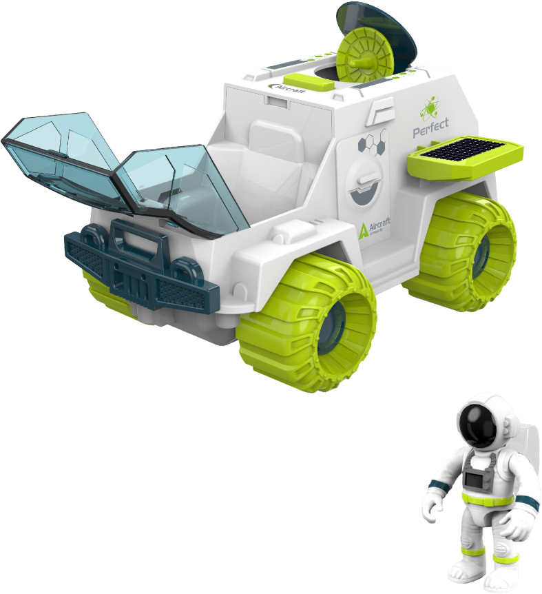 Базовый игровой транспорт для малыша Interstellar Expand Космическая машина (80101) - Фото 1