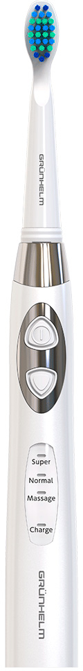 Зубна щітка електрична Grunhelm Sonic Pro GSPW-3H White - Фото 1