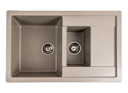 Купити Мийка кухонна VALESO 7850W TOSKANA матовий Титан - Фото 1 Мийка кухонна VALESO 7850W TOSKANA матовий Титан - Фото 1