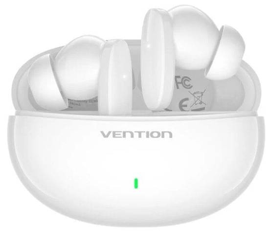 Наушники вкладыши беспроводные TWS Vention Elf Earbuds E01 White (NBFW0) - Фото 1
