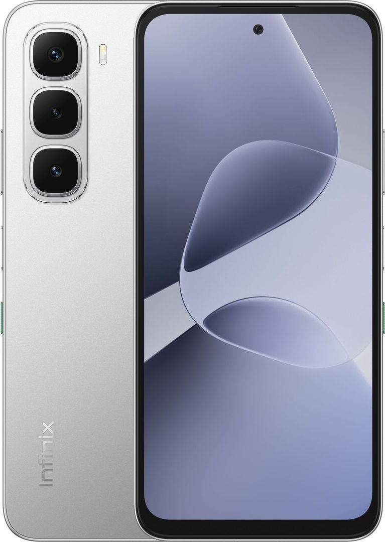 Смартфон Infinix Hot 60i X6728 4/128GB Titanium Silver - Фото 1