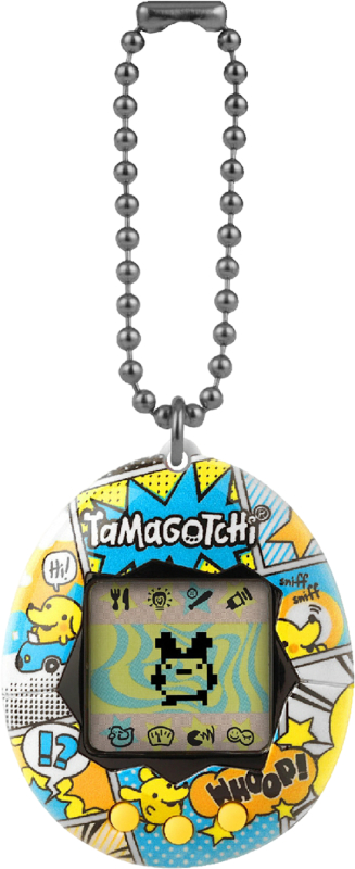 Интерактивная игрушка пластиковая Tamagotchi Тамагочи Ориджинал "Pochitchi Comic Book (P2)" (123841) - Фото 1