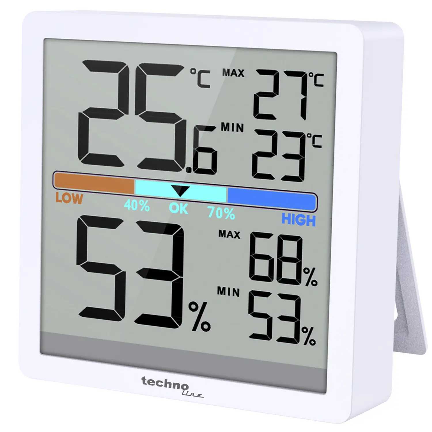 Термогигрометр Technoline WS9472 White - Фото 1