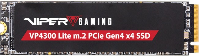 SSD-накопитель внутренний Patriot VP4300 Lite M.2 2280 1TB PCIe 4.0 x4 (VP4300L1TBM28H) - Фото 1