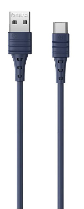 Кабель синхронизации данных Remax RC-068a Zeron 5A USB-USB Type-C 1m Blue (6954851224310) - Фото 1