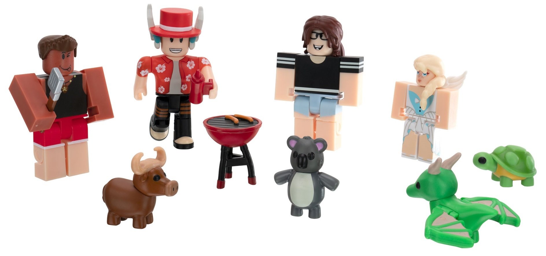 Коллекционные фигурки набор Jazwares Roblox Multipack Adopt Me: Backyard BBQ W7 (ROG0190) - Фото 1