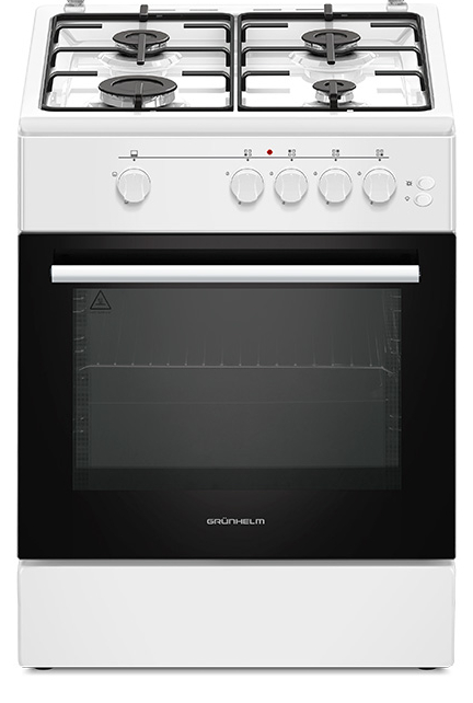 Плита газова Grunhelm G4FM6611W - Фото 1