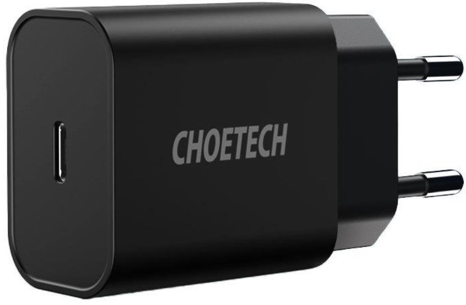 Мережевий зарядний пристрій Choetech 1USBх3A Black (Q5004-EU) - Фото 1
