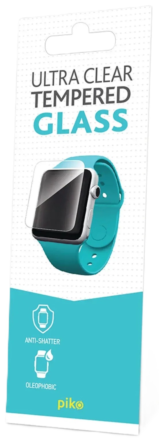 Захисне скло для смарт-годинника Piko Full Glue for Apple Watch 4 44 mm Black (1283126488979) - Фото 1