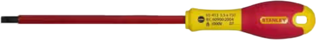 Викрутка Stanley FatMax VDE 1000V SL5.5х150mm (0-65-413) - Фото 1