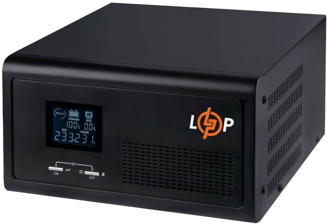 Источник бесперебойного питания LogicPower LPE-B-PSW-1000VA+ (LP19407) - Фото 1