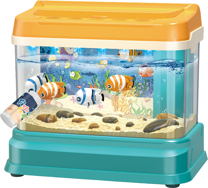 Купить Интерактивная игрушка CY Набор с аквариумом, удочками и рыбками (CY-7077B) - Фото 1 Интерактивная игрушка CY Набор с аквариумом, удочками и рыбками (CY-7077B) - Фото 1