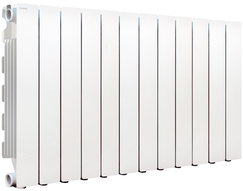 Радиатор отопления Fondital BLITZ SUPER B4 500/100 White RAL9010  16 атм 12 секція  (46239) - Фото 1