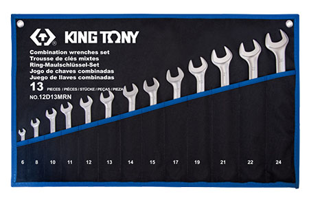 Набор ключей KING TONY 13 шт. (12D13MRN) - Фото 1