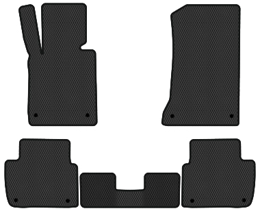 EVA коврики в салон авто EVAtech для 3 Series (E46) 4WD Restyling (with armrest) BMW 2001-2006 4 поколение Sedan EUBM13006C5BW8RBB - Фото 1