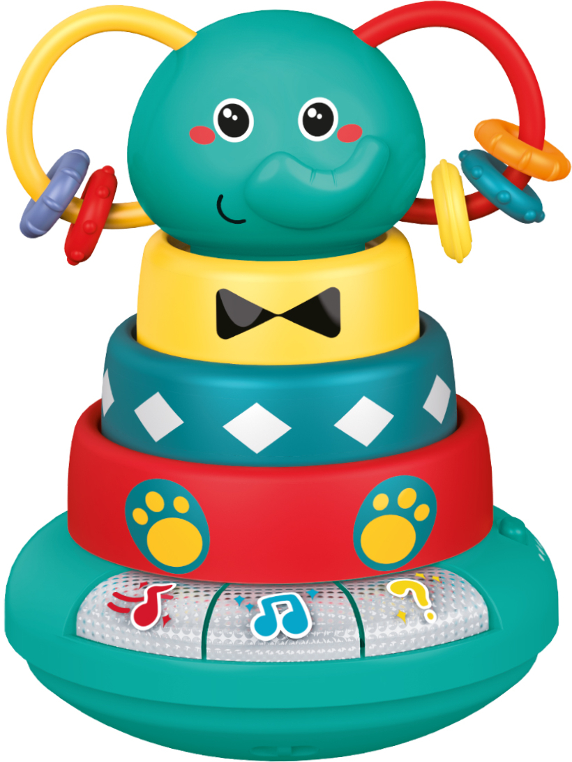 Інтерактивна іграшка Kiddi Smart СЛОНИК ГРАЙКО (українська, світло) (1305-UK) - Фото 1