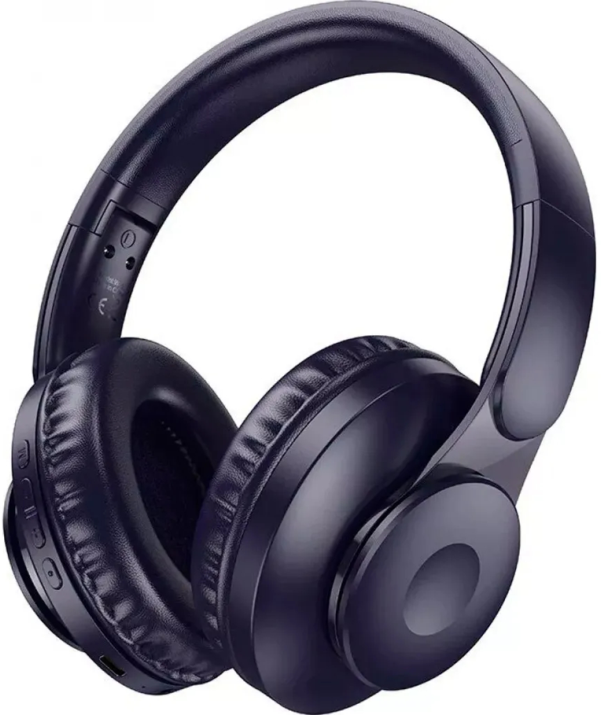 Наушники накладные беспроводные HOCO W45 Enjoy BT headset Blue (6942007601207) - Фото 1