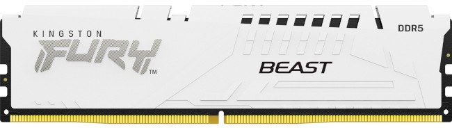 Память DDR Kingston Fury 16 GB DDR5 5600 MHz Beast White (KF556C40BW-16) - Фото 1
