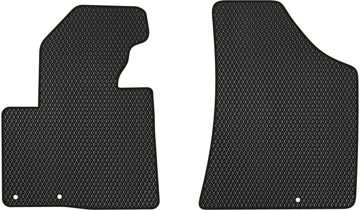 EVA коврики в салон авто передние EVAtech для Santa FE (CM) Restyling (Floor Gas Pedal) 5 seats Hyundai 2010-2012 2 поколение SUV USA HY13946AG2KD3RBB - Фото 1